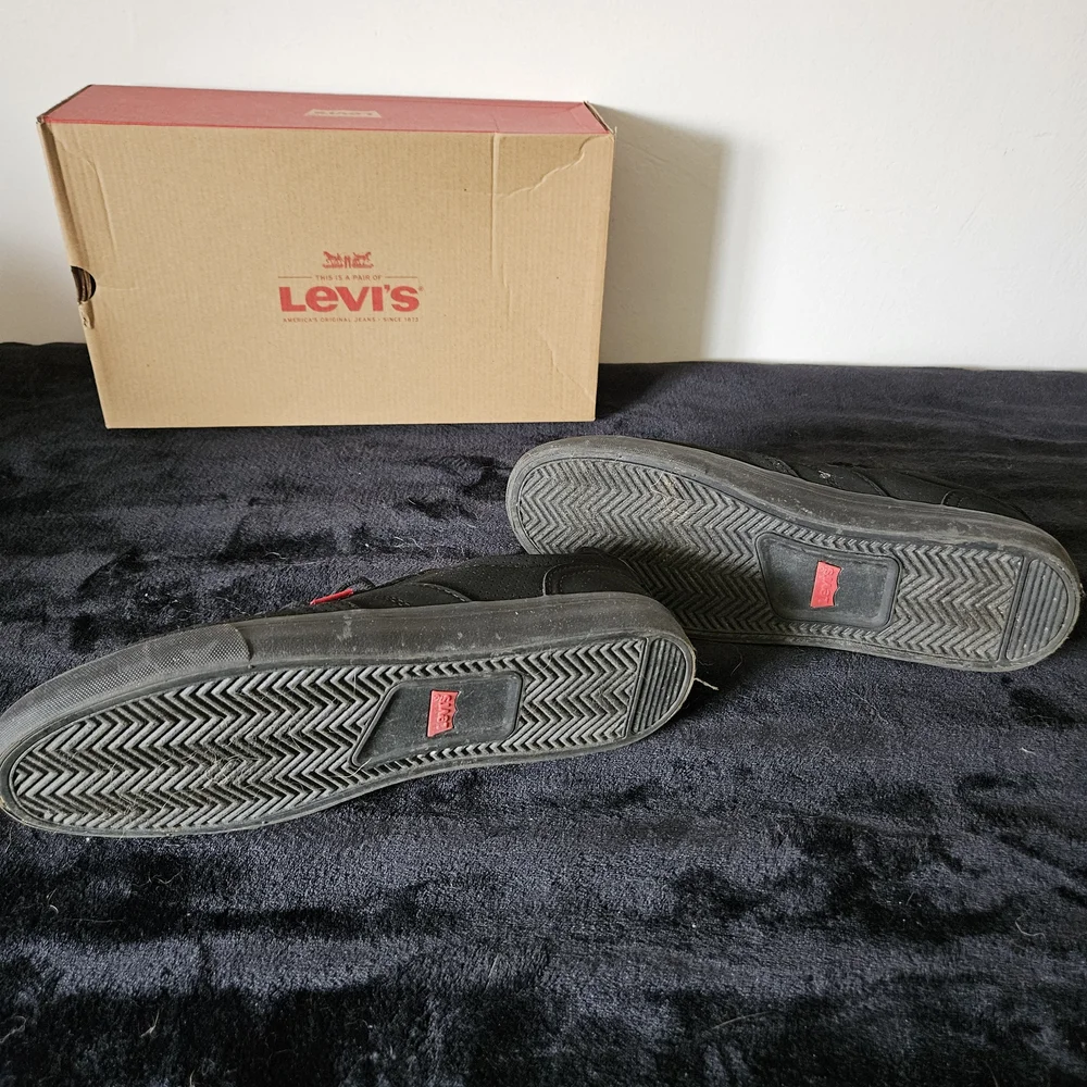 Levi's Black Sneakers Low-Top Canvas